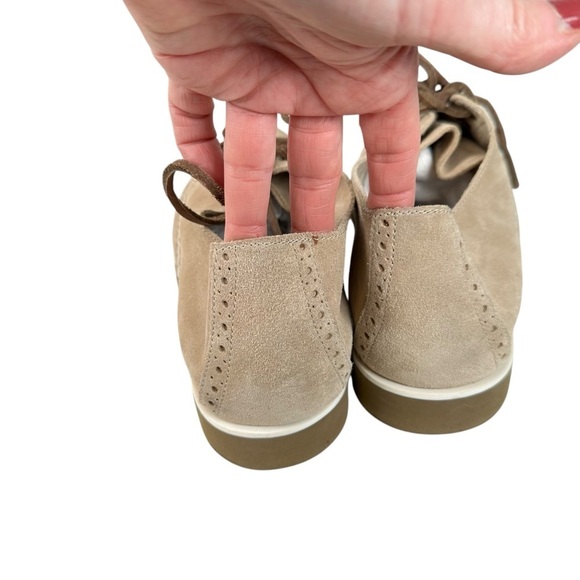 Sperry Top-Sider Leather Suede Oxford Shoes Size 11M Wingtip Brouge Busienss - Picture 10 of 13